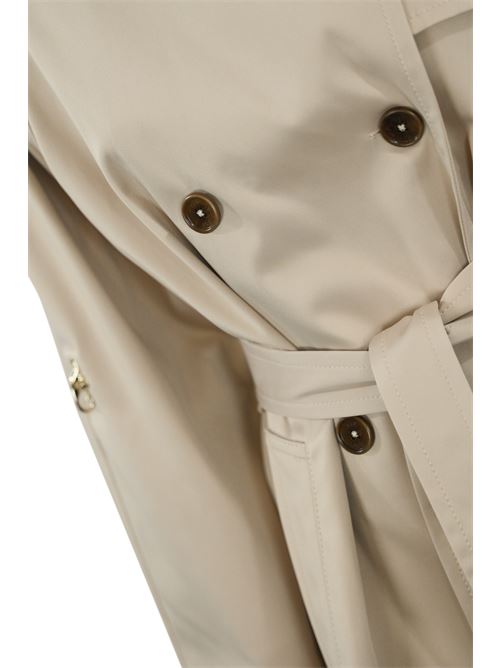 Trench in popeline tecnico beige FAY | NAW61503030 WUWC205